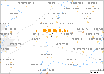 map of Stamford Bridge