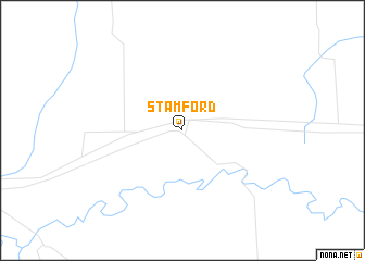 map of Stamford