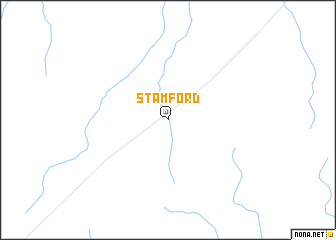 map of Stamford