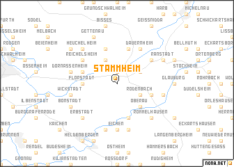 map of Stammheim