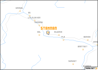 map of Stamnan