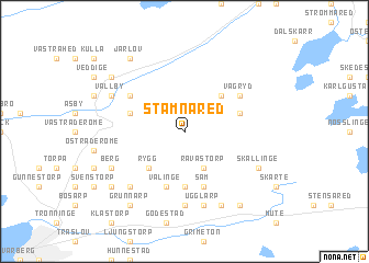 map of Stamnared