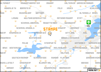 map of Stampe