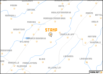 map of Stamp