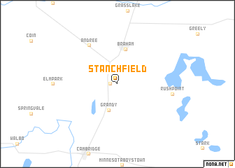 map of Stanchfield