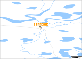 map of Stanchik