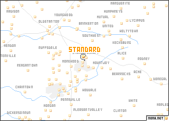 map of Standard