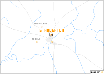 map of Standerton