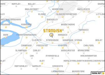 map of Standish