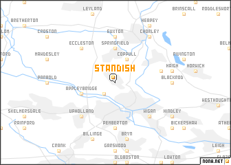 map of Standish