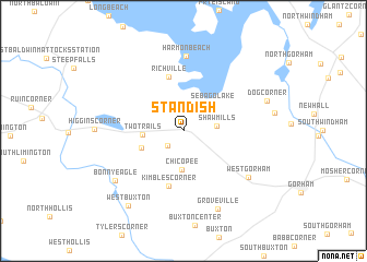 map of Standish