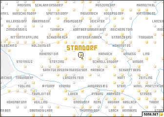 map of Standorf