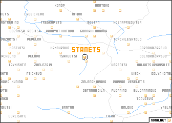 map of Stanets