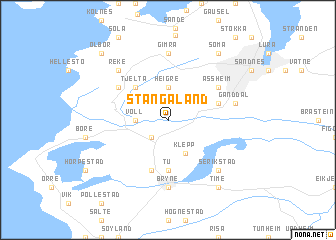 map of Stangaland