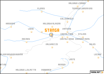 map of Stanga