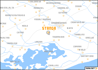 map of Stanga