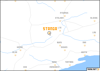 map of Stånga