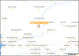 map of Stångbränn