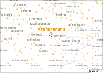 map of Stangenbach