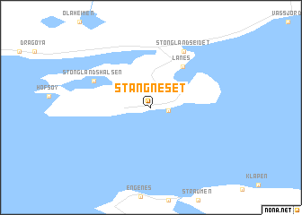 map of Stangneset