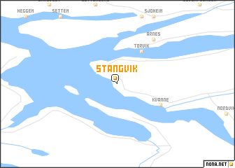 map of Stangvik