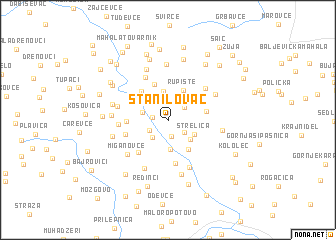 map of Stanilovac