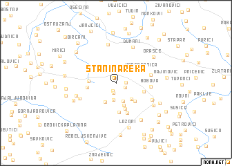 map of Stanina Reka