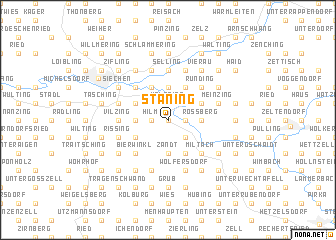 map of Staning