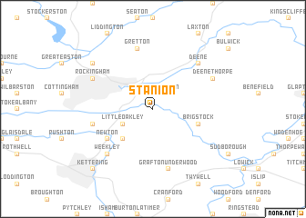 map of Stanion