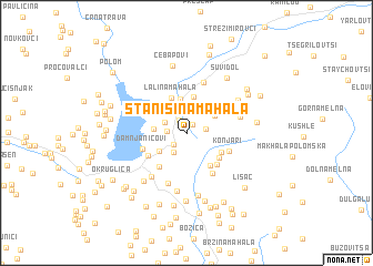 map of Stanišina Mahala