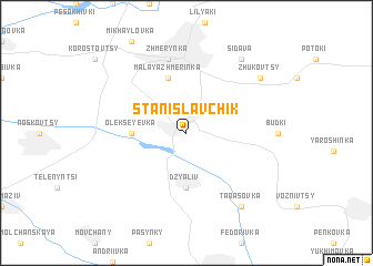 map of Stanislavchik