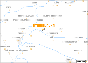 map of Stanislavka