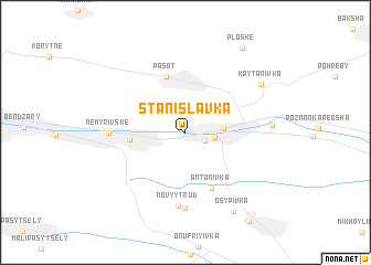 map of (( Stanislavka ))