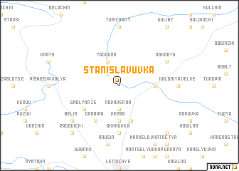 map of Stanislavuvka