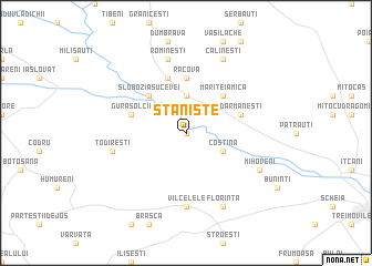 map of Stanişte