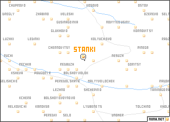 map of Stanki