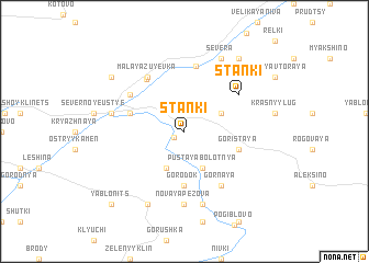 map of Stanki