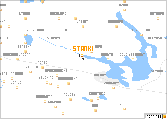 map of Stanki