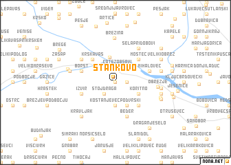 map of Stankovo