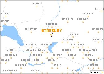 map of Stankuny