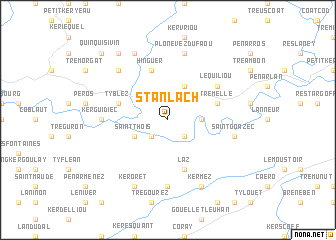 map of Stanlach