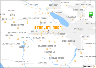 map of Stanley Manor