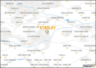 Stanley (United Kingdom) map - nona.net