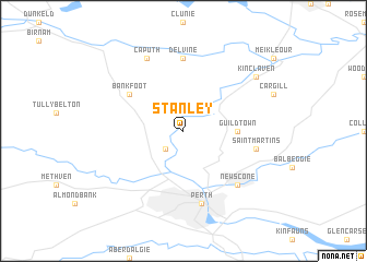 map of Stanley