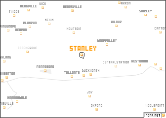 map of Stanley