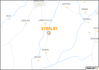 map of Stanley