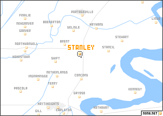 map of Stanley