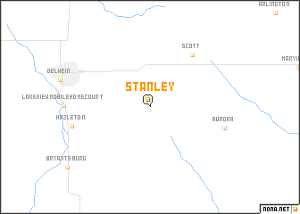 map of Stanley