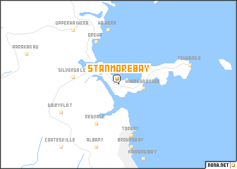 map of Stanmore Bay