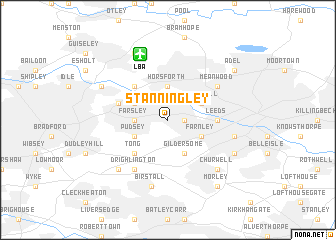 map of Stanningley